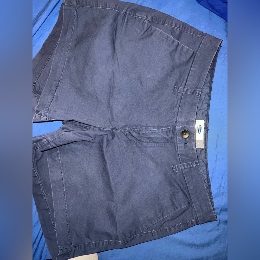 Navy blue shorts
